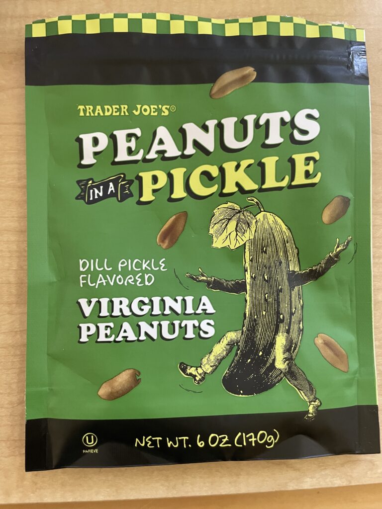 Pickle Flavor Peanuts